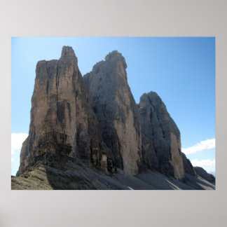Three Peaks Poster