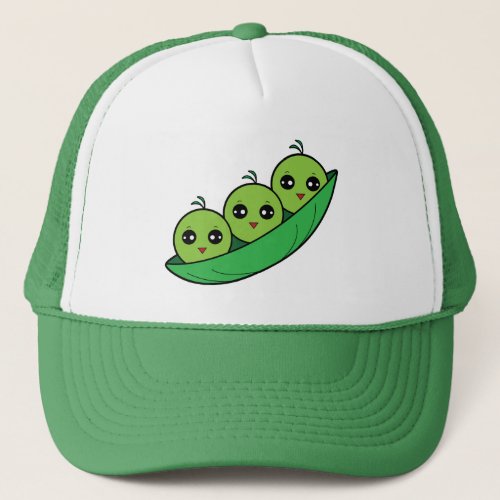 Three Peas in a Pod Trucker Hat