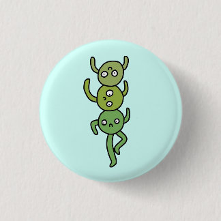 Three Peas In a Pot Pinback Button