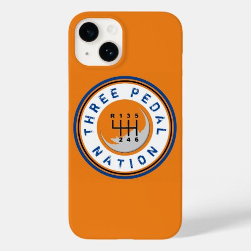 THREE PEDAL NATION iPhone case