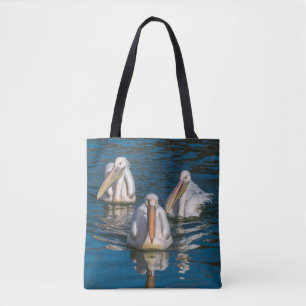 Three pelicans Tote Bag