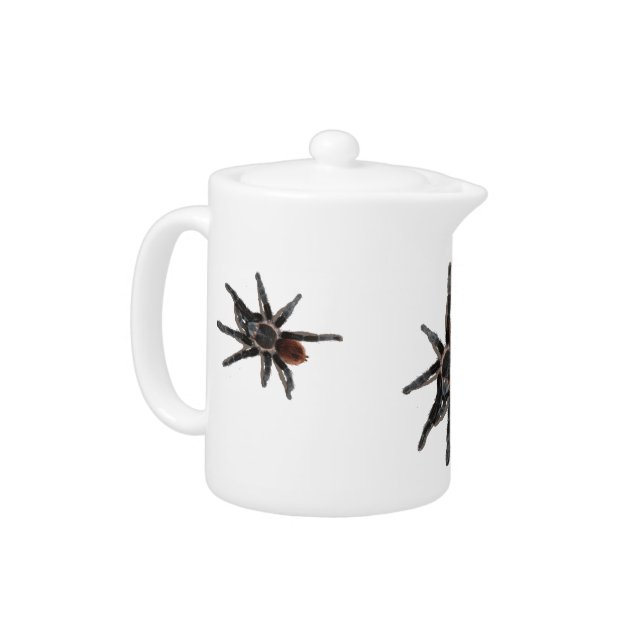 three pet tarantula spider tea pot (Left)
