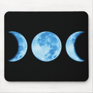 Three Phase Moon Mouse Pad