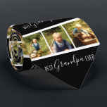 Three Photo Best Grandpa Ever Neck Tie<br><div class="desc">Perfect for Christmas,  father's day,  or grandparents day! Fun and unique three photo Best Grandpa Ever Photo gift tie.</div>