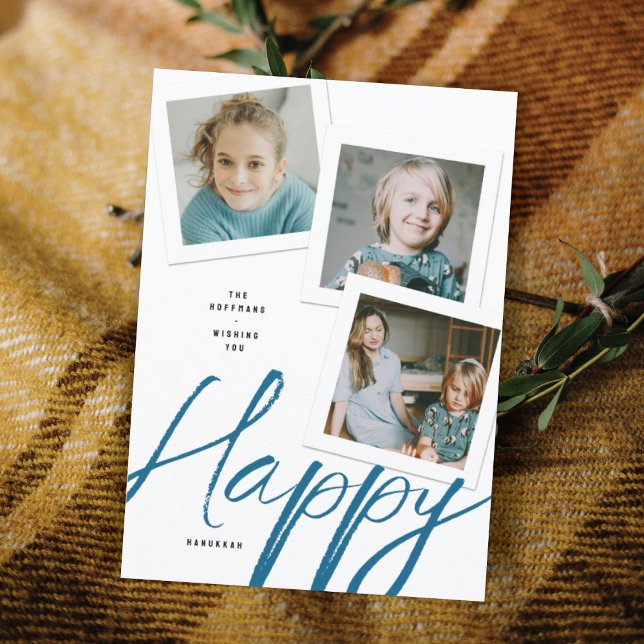 THREE PHOTO HANUKKAH CARD (Creator Uploaded)