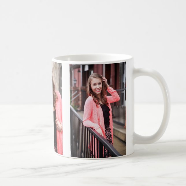 Three Photo Personalized Mug (Right)