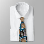 Three Photo Pet Photography Pattern Neck Tie<br><div class="desc">Three photo pet or family photo collage tie. Great for father's day,  grandparents day,  or christmas! Add any photos you want.</div>