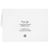 Three pigs cards (Back Horizontal)