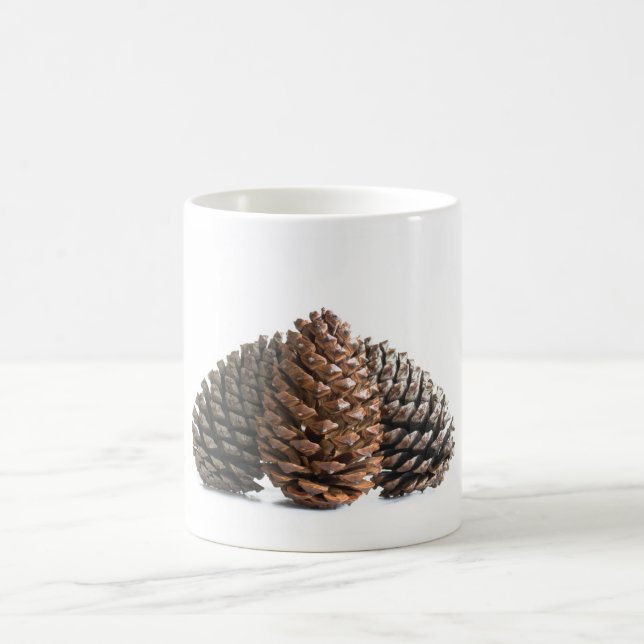 Three pinecones coffee mug (Center)