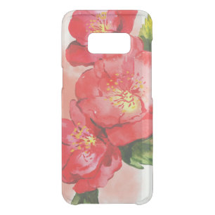 Three Pink and Red Watercolor Roses Uncommon Samsung Galaxy S8 Case