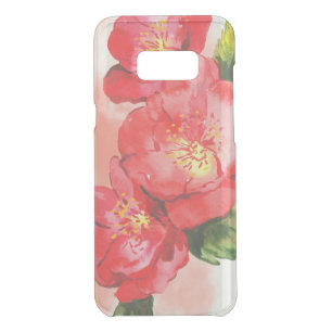 Three Pink and Red Watercolor Roses Uncommon Samsung Galaxy S8+ Case
