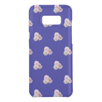Three pink roses. Floral pattern. Uncommon Samsung Galaxy S8+ Case