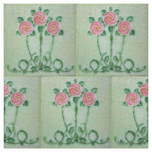 Three Pink Roses Thunder_Cove  Fabric