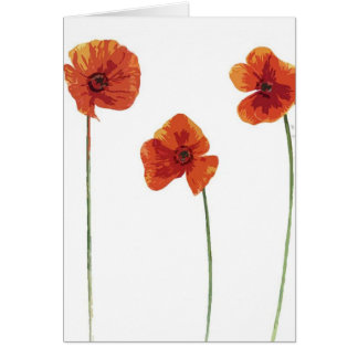 Three Poppy's Cards