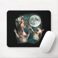 Three Possum Moon 3Opossum Funny Weird Cursed Meme
