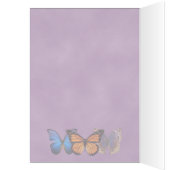 Three Pretty Butterflies Cards (Inside (Left))