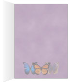 Three Pretty Butterflies Cards (Inside (Right))