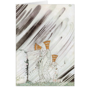 Three Princesses in Blue Mountain by Kay Nielsen Cards