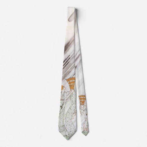 Three Princesses in Blue Mountain by Kay Nielsen Neck Tie