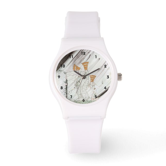 Three Princesses in Blue Mountain by Kay Nielsen Watch (Front)