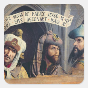 Three Prophets, Provence School Square Sticker