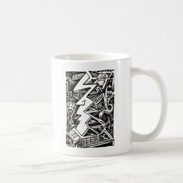 Three Quarter Coffee Mug (Right)
