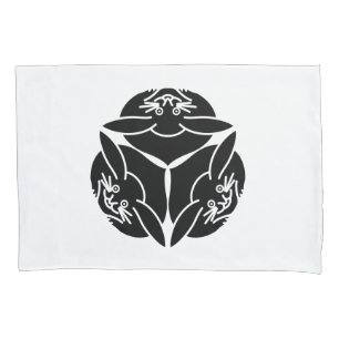 Three rabbits pillow case