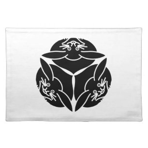 Three rabbits placemat