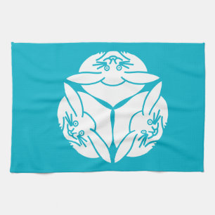Three rabbits towel