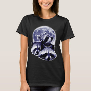 Three Raccoon Moons Wolves Parody T-Shirt