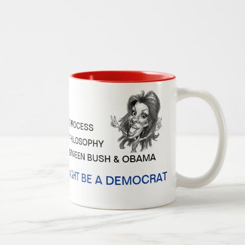 Three Reasons You Might be a Democrat Two_Tone Coffee Mug