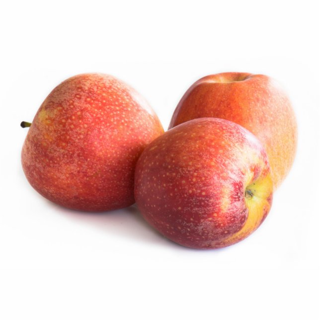 Three red apples cutout (Front)
