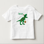 Three-Rex Dinosaur 3rd Birthday Toddler T-shirt<br><div class="desc">Celebrate in style with this trendy 3rd birthday T-shirt. The design is easy to personalize with your child's name and your little three-rex will be thrilled when they wear this fabulous T-shirt.</div>