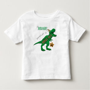Three-Rex Dinosaur 3rd Birthday Toddler T-shirt