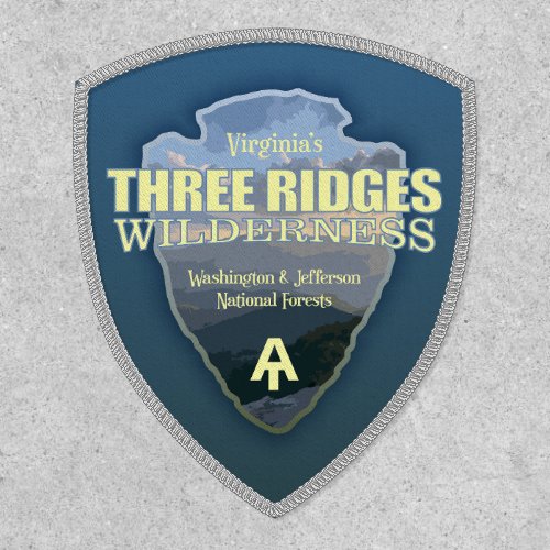 Three Ridges Wilderness arrowhead Patch