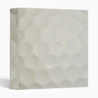 Three-Ring Binder - Golf Ball Live