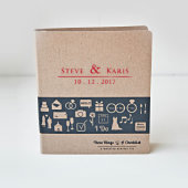 Three Ring Binder Wedding Checklist (Front)