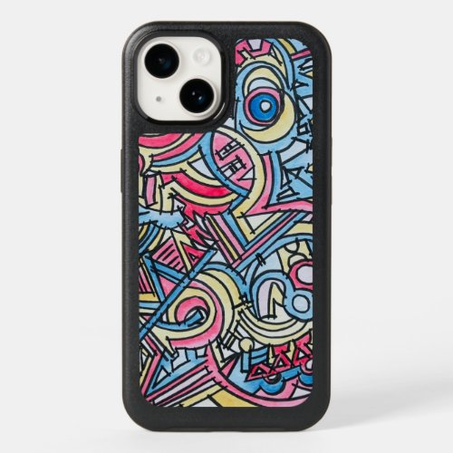 Three Ring Circus_Hand Painted Abstract Art OtterBox iPhone 14 Case