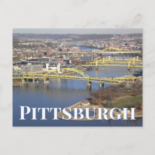 Three Rivers Pittsburgh, PA Postcard