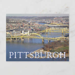Three Rivers Pittsburgh, PA Postcard