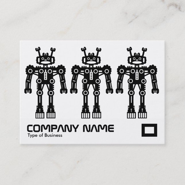 Three Robots Business Card (Front)