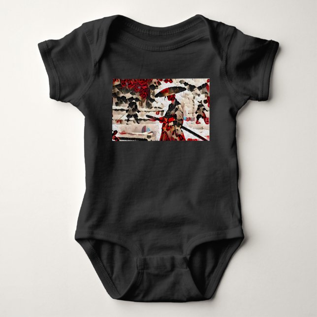 Three Ronin - Artist - NFT Artisans SamurAI Baby Bodysuit (Front)