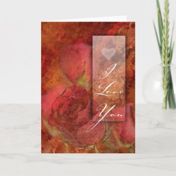 Three Roses Holiday Card by William63 at Zazzle