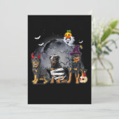 Three Rottweilers Satan Witch Mummy Halloween Cost (Standing Front)