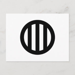 Three Round Draw Postcard