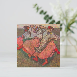 Three Russian Dancers by Edgar Degas