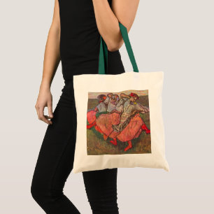 Three Russian Dancers by Edgar Degas Tote Bag