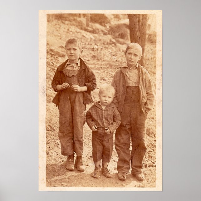 Three Sad Boys Poster (Front)