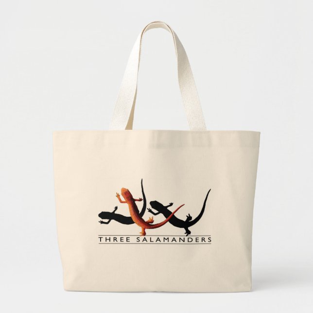 Three Salamanders Two-Tone Tote (Front)