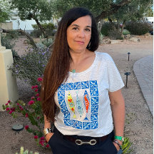 Three Sardines + Blue Tile